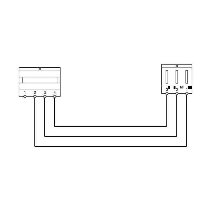 AEG kabel, motor, omschakelaar, J2,310mm 8073027040
