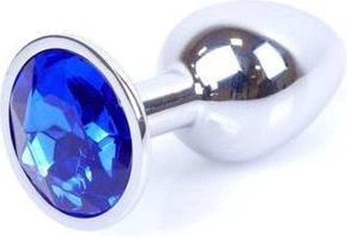 Power Escorts - Plug - Zilver - Anaal - Blauw