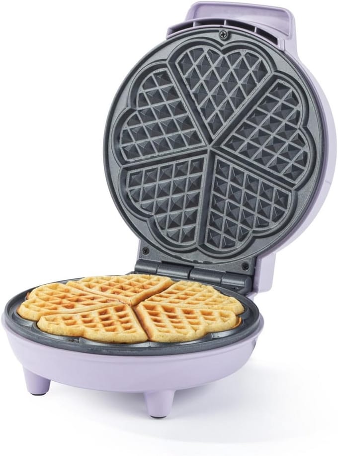 Wafelijzer – Wafelmaker – Anti Aanbak Wafelijzer - thuis bakken