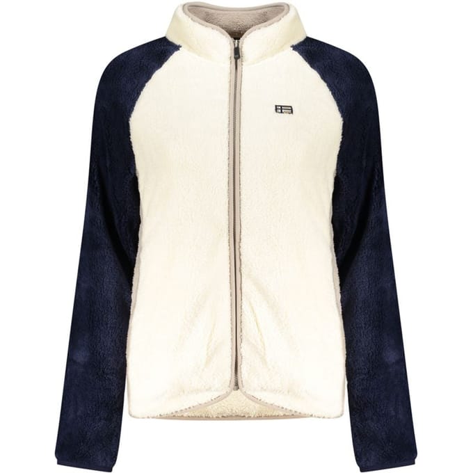 Noorwegen 1963 Bianco Polyester Dames Sweatshirt