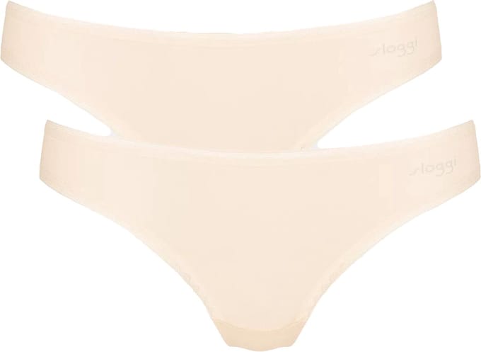 Sloggi Women GO Brazil (2-pack) - dames slip - beige