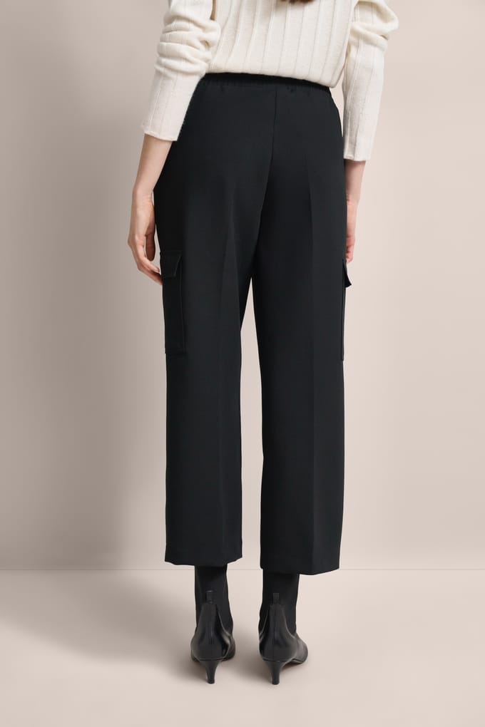 Bugatti Damen Casual broek met cargozakken