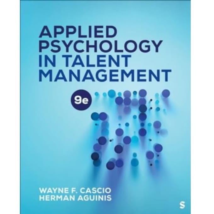 Applied Psychology In Talent Management - Wayne F. Cascio