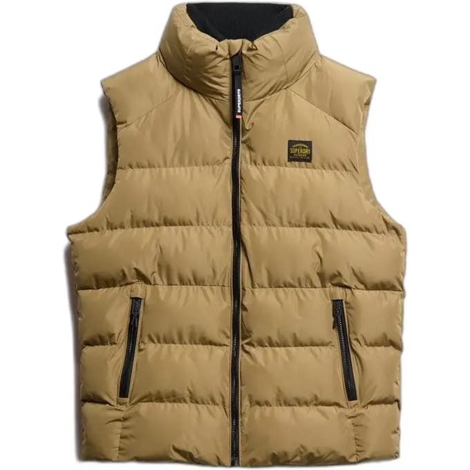 Superdry - Sports pufferbodywarmer - Heren - Gilets