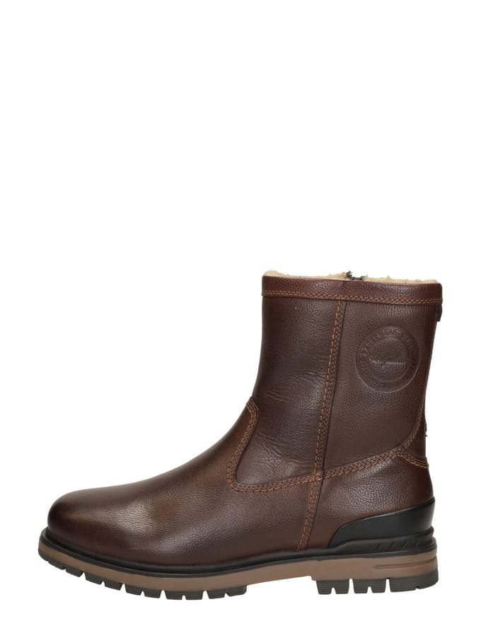 Australian Paramount heren gevoerde boots - Bruin - Maat 44