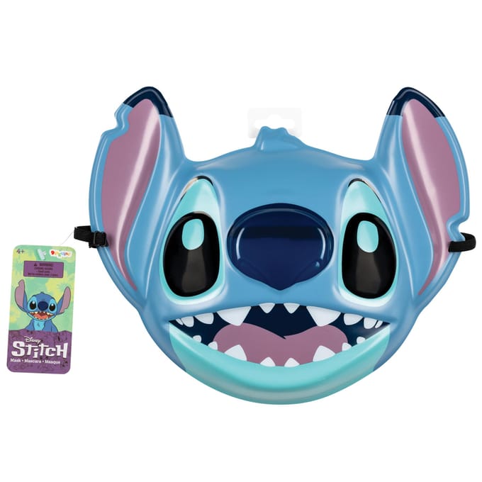 DISNEY - LILO & STITCH, STITCH WAARDE HALF MASKER EXC, Maat One Size Kind