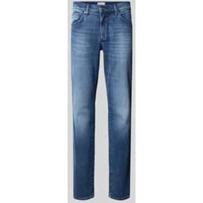 slim fit jeans met 5-pocketmodel model 'Chuck'