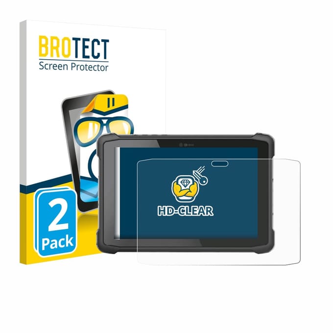 BROTECT - Screenprotector voor Hematec SolidTab G99 10" - Folie Beschermfolie transparant 2 Stuks