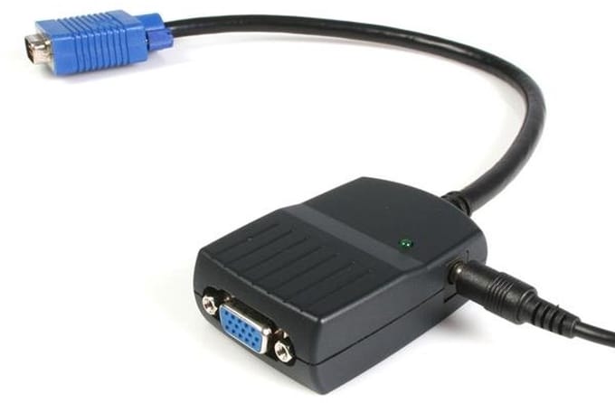 2-Port VGA Switch Startech ST122LE Black