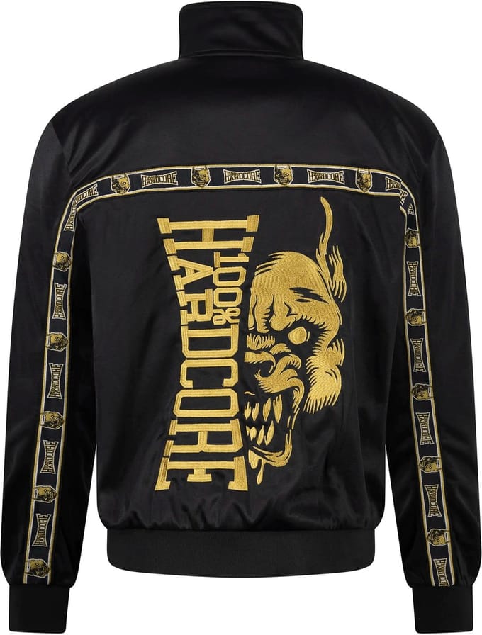 100% Hardcore Trainingsjack Essential Goud - Maat: L