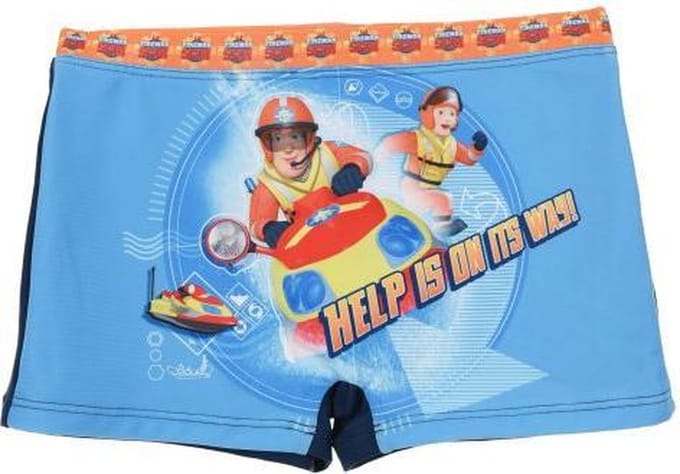 Brandweerman Sam Zwembroek - Blauw - 94