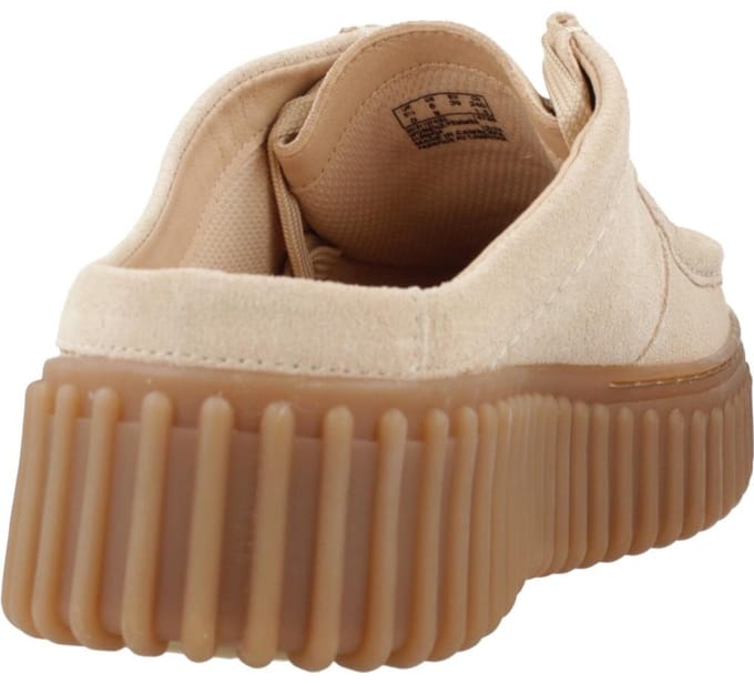 Clarks - TORHILL MULE - Dames slippers - Kleur: Wit/beige - Maat: 40