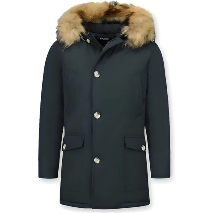 Enos Parka jas met bontkraag