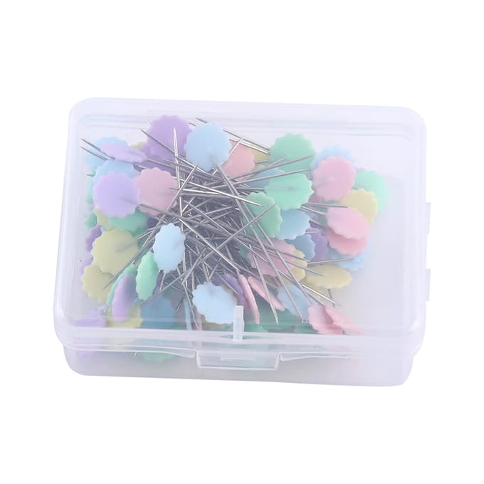 100 stuks DIY naai-patchworkspelden en quiltgereedschap white