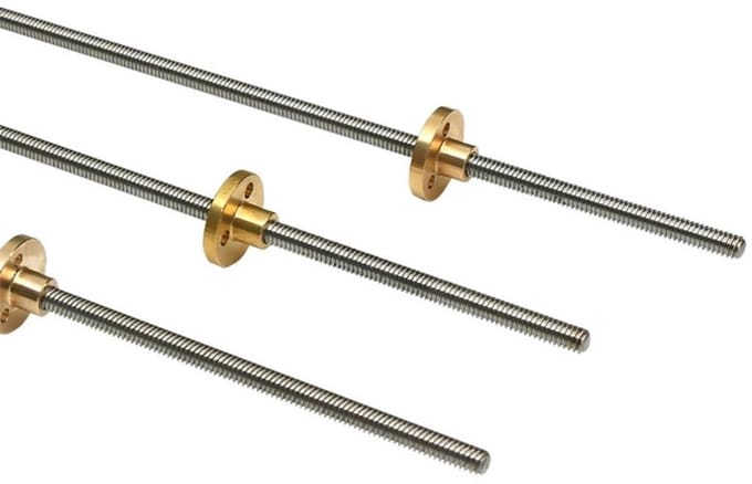 Geleiderail Schroef - T-schroef Moer - Machine Onderdeel - Roestvrij Staal - 5mm Diameter - Zilver