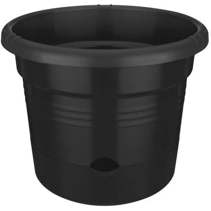 ELHO Pot a tomate Green Basics - Ø 33 x 25 cm - Noir vif
