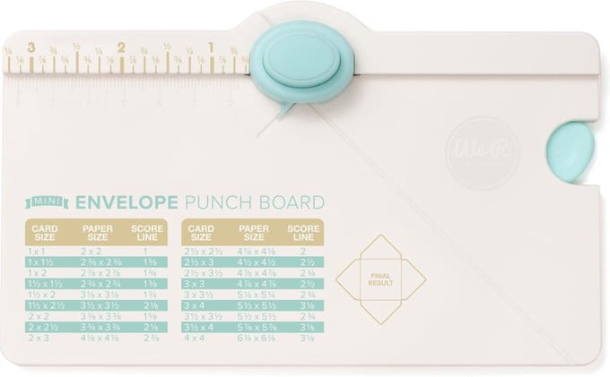 We R Makers Pons - Mini envelope punch board