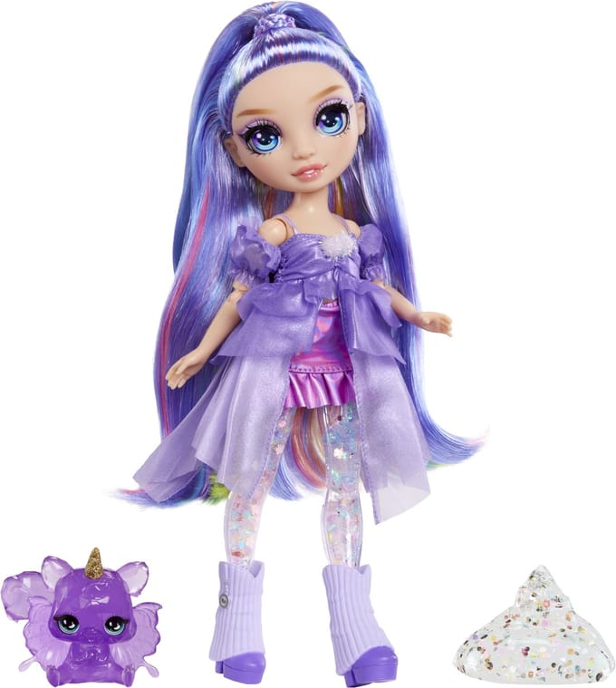 Rainbow High Rainbow Shimmers With Slime Fashion Doll Violet (Purple)