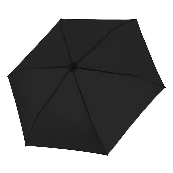 Bugatti Air Flat Zak paraplu 21 cm - 90cm Diameter - black