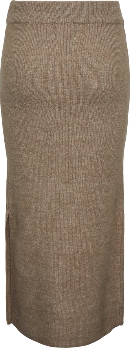 PIECES - PCNIKO HW KNIT ANKLE SKIRT BC - Dames - Rokken