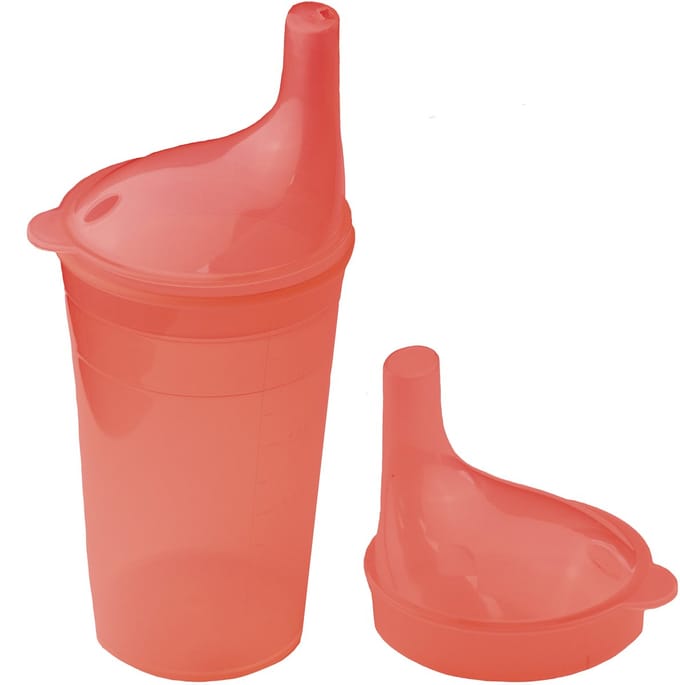 Sundo Drinkbeker Lange tuit deksels 4 en 8 mm - Rood