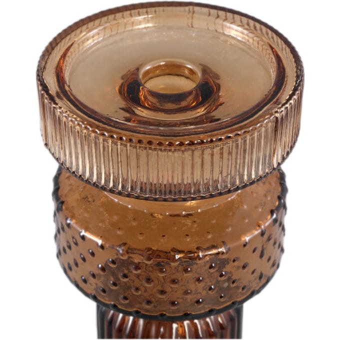 PTMD - Kandelaar Fadri - Grijs - 11.5x11.5x34.5cm