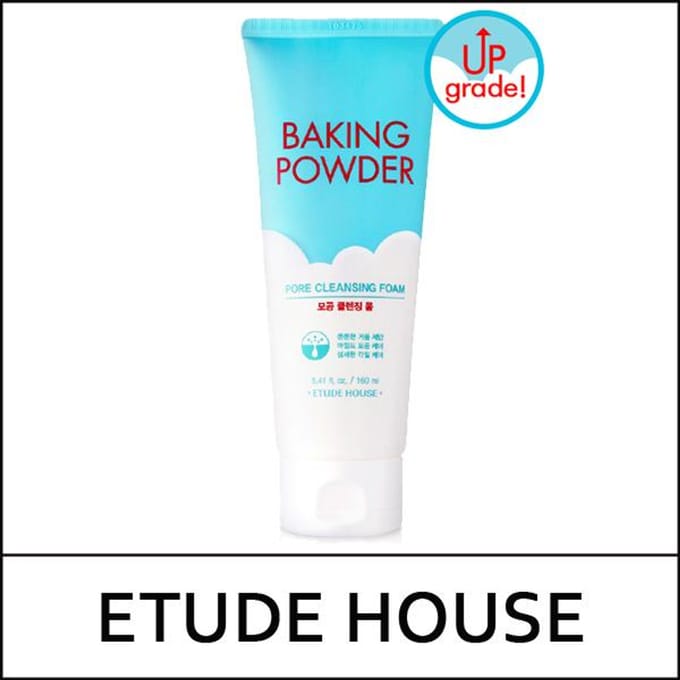 [ETUDE HOUSE] (bo5) Baking Powder Pore Cleansing Foam 160ml / (sg) blue