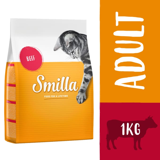 1kg Adult Rund Smilla Kattenvoer