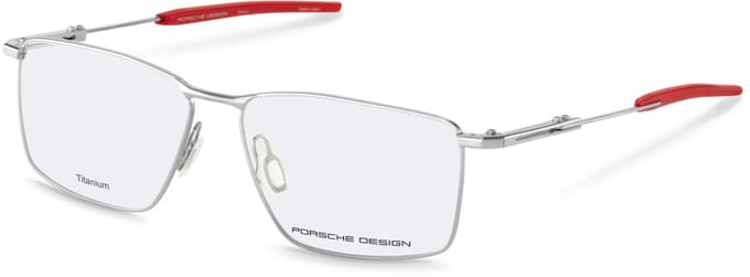 Porsche Design P81007 Palladium, red 56/14/140 MAN Brilmonturen