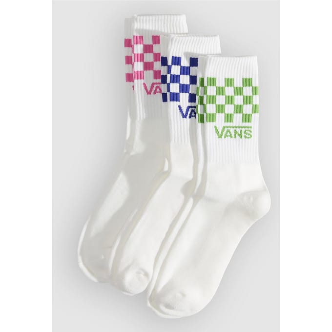 Vans Classic Check Crew Sokken roze