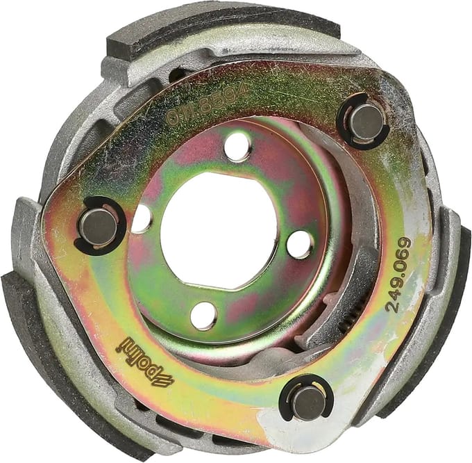 Koppeling Polini Speed Clutch Piaggio & Vespa 200 - 300cc 4 takt (Ø134)