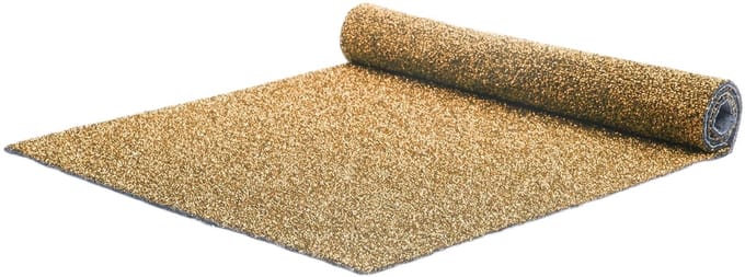 GJ Floors - Exclusieve glitter loper | Goud - Breedte x Lengte: 2 meter / 3 meter