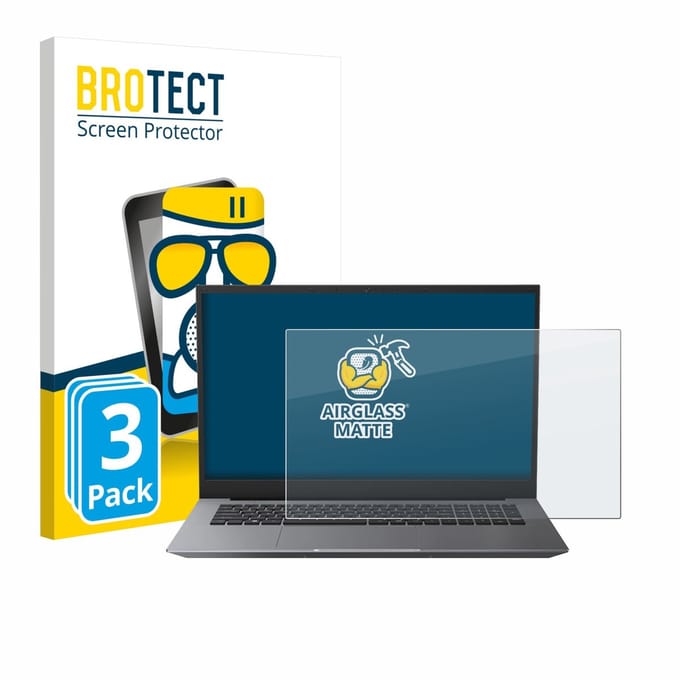 BROTECT - Screenprotector voor Blackview Acebook 10 18.5" - Folie Beschermfolie Beschermglas matte 3 Stuks