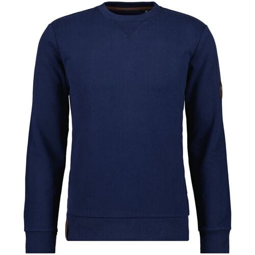 Ragman Trui Sweat Round Neck Donker Blauw / male