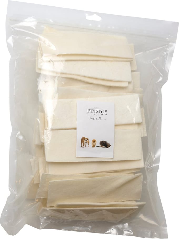 Petstyle Living Gepofte Runderhuid Chips - Hondensnacks - 1 kg