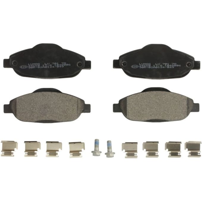 Remblokset BRECK 24660 00 701 00, voor