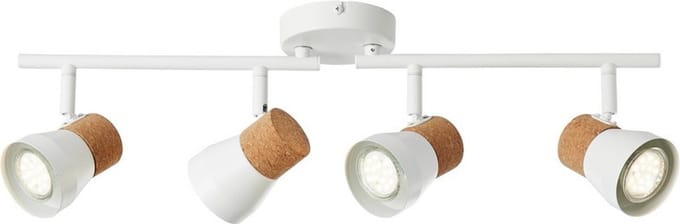 Brilliant MOKA - Plafondlamp - Wit