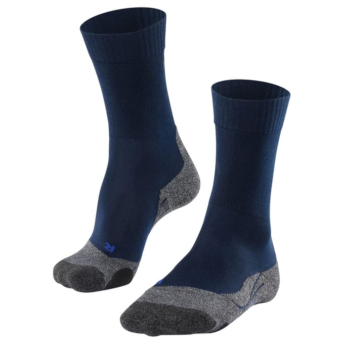FALKE TK2 Cool anti-blaar dik lyocell functioneel materiaal wandelsokken dames blauw - maat 41-42