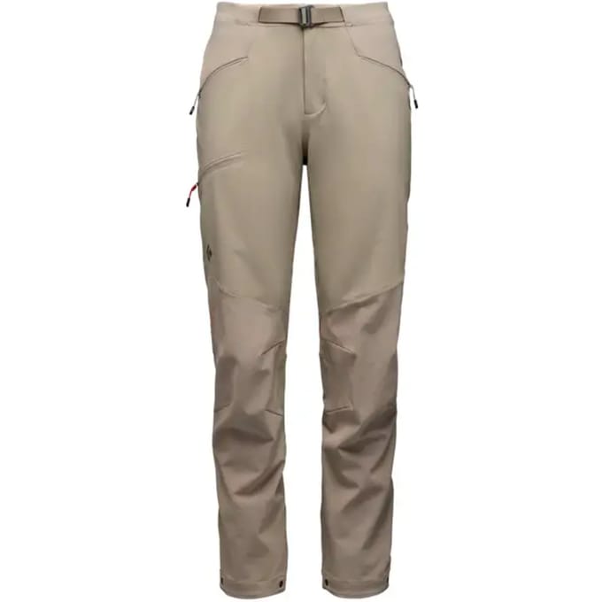 Dames bergsportbroek Black Diamond Alpine hybrid