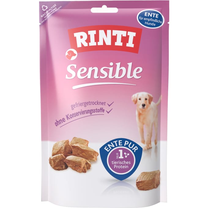 RINTI Sensible Gevriesdroogde Snacks - Eend 120 g