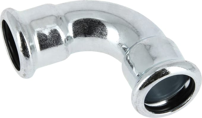 Bonfix PRESS Staalverzinkt bocht 90° 42x42mm