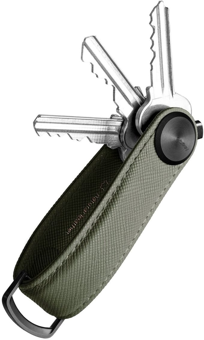 Orbitkey Key Organiser Pro Leather olive