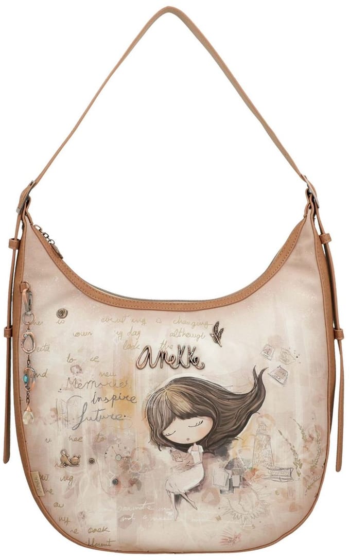 Anekke Schoudertas Memories Hobo Bag Multicolor Veelkleurig