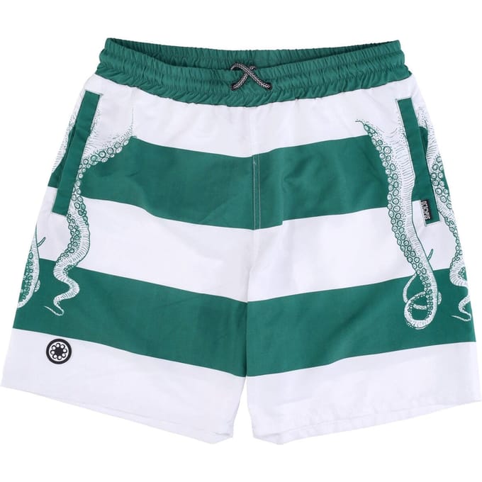 Herenbermudashorts Fullback Boardshort Wit