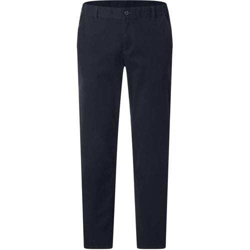 ESMARA MEN Heren chino - Slim fit (Marineblauw, L)