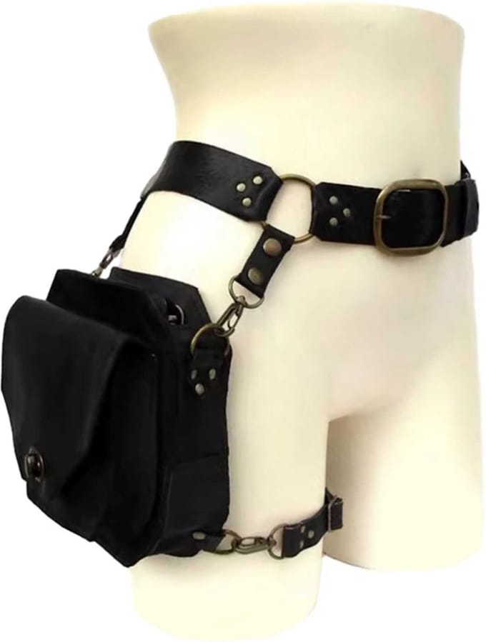 Verstelbare Been Heuptas - Festival - Cosplay - Gothic - Lingerie - Steampunk