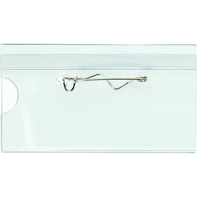Badge Quantore met speld 40x75mm
