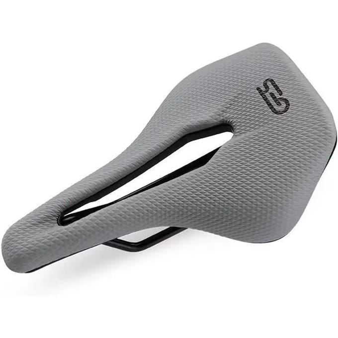 Ges Zela 0 Plus Zadel Grijs 155 mm Man,Vrouw