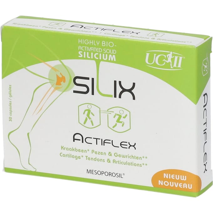 Silix ActiFlex | 30 Tabletten – UC-II Type II Collageen & Bio-Actief Silicium