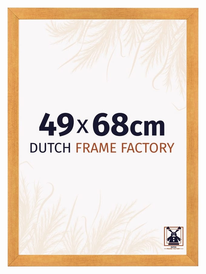 Fotolijst 49x68 cm - MDF - Oranje - Praag